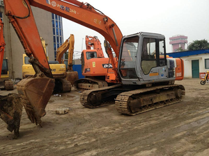 Excavadora de cadenas Hitachi EX120 usada de 10 toneladas, componentes originales de alta calidad, motor, caja de cambios, bomba, precio bajo - Product Image 3