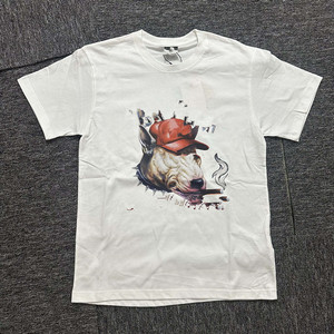 T-shirt en coton personnalisé, impression graphique OEM, streetwear, tee-shirt décontracté pour homme - Product Image 1