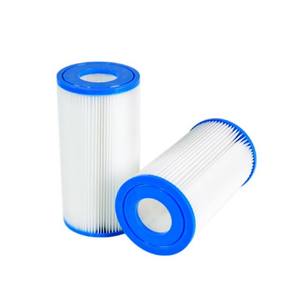 Nieuwe waterfilterpatroon geplooide PP op maat gemaakte zwembadfilter maakt zwembad schoon blauw+wit 1 jaar garantie - Product Image 2