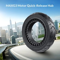 Skuter Listrik Ninebot Max G3 dengan Roda Lepas-Pasang Cepat dan Roda Max G3 dengan Perakitan Ban Tubeless Seperti Gel.