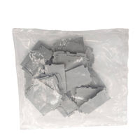 2002-1291 Nuovo Originale Tedesco Disponibile in Magazzino 2002 1291 Piastra Finale e Intermedia Spessore 0,8 mm Grigia Tipo a Incastro 2002-1291