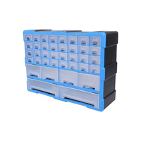 Boîte de rangement d'outils en plastique pour tiroir domestique, personnalisable OEM, avec plusieurs compartiments pour vis et pièces de quincaillerie