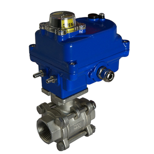 Mini Válvula Motorizada de 3 Piezas de Acero Inoxidable 22VAC Tipo On/Off OEM IP65 - Product Image 5