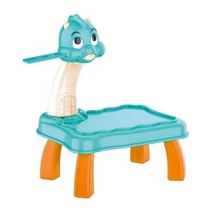 ชุดกระดานวาดภาพสำหรับเด็กชุดโต๊ะเรียนศิลปะไดโนเสาร์การ์ตูน - Product Image 2