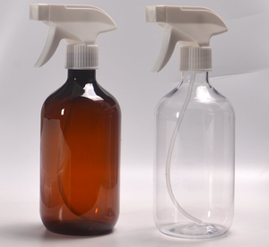 Plastik su püskürtme şişeleri ince sis püskürtücüler 6oz 8oz 16oz doldurulabilir kuaför saç ev Salon araçları