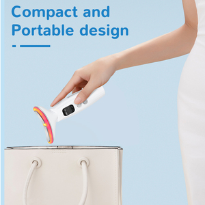 Alat perawatan diri leher & wajah listrik, peralatan pijat pribadi Multi Mode terapi arus mikro mengencangkan suhu konstan - Product Image 6