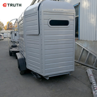 Boîte carrée extérieure pour camion remorque mobile, en plastique, nouvelle collection 2021