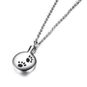 Colar com pingente urno para pets, colar à prova d'água com pingente de cremação, souvenir, joia de cremação - Product Image 5