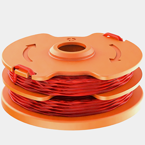 1 แพ็ค WA0007 สายเอ็นตัดหญ้าแบบม้วนพร้อมด้ายสำรอง 2x5 ม. (16 ฟุต) 1.6 มม. สำหรับ WORX WG116 WG118 WG119 วัสดุ ABS คุณภาพสูง - Product Image 1