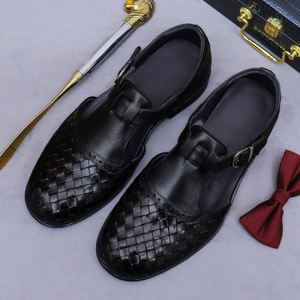 Genuine Leather Pointed <b>Toe</b> Business Shoes Elegant Design Breathable and Lightweight Custom Made <b>by</b> Professional Designers - Product Image 4