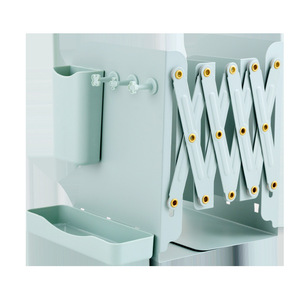Wholesale Telescopic Metal Book Stand with Pen <b>Box</b> Office Desktop <b>Storage</b> <b>File</b> Cabinet for Students Textbook Stationery Holder - Product Image 3