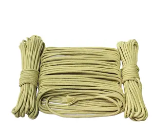 Non-Stretch, Solid and Durable fire resistance kevlar rope 