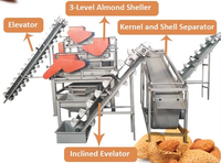 Machine à décortiquer et éplucher les amandes/noyaux d'abricot/noisettes