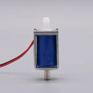 Tempat tidur pijat 12V DC Mini kecil mikro miniatur plastik knalpot udara elektrik katup Solenoid