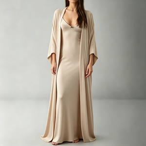 <span class=keywords><strong>Bata</strong></span> <span class=keywords><strong>de</strong></span> dormir larga <span class=keywords><strong>de</strong></span> bambú modal para <span class=keywords><strong>mujer</strong></span>, sexy, sin mangas, <span class=keywords><strong>de</strong></span> alta calidad, conjunto <span class=keywords><strong>de</strong></span> pijama. - Product Image 1