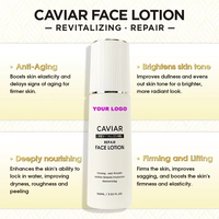 Crème pour le visage à l'extrait de caviar de haute qualité, lotion, collagène, vitamine C, niacinamide, hydratante, anti-âge, réparatrice, éclaircissante
