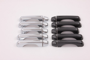 Pour <span class=keywords><strong>Jeep</strong></span> <span class=keywords><strong>Wrangler</strong></span> <span class=keywords><strong>JL</strong></span> 2018 <span class=keywords><strong>2019</strong></span> nouveau couvercle de poignée de porte-garniture d'accessoires extérieurs en Fiber de carbone en plastique ABS noir - Product Image 6