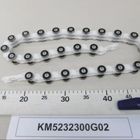Pieza de Repuesto para Escaleras Mecánicas KONE KM5232300G09/G06/G03, Guía de Cadena (Acero Galvanizado, Radio R20) para Hoteles, Centros Comerciales, Diseño Moderno
