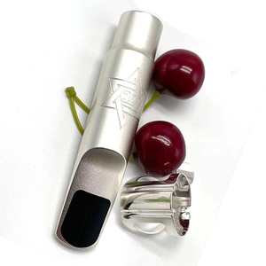 Bocchino per <span class=keywords><strong>sassofono</strong></span> in materiale metallico di diverse <span class=keywords><strong>dimensioni</strong></span> per la riproduzione di <span class=keywords><strong>sassofono</strong></span> - Product Image 2