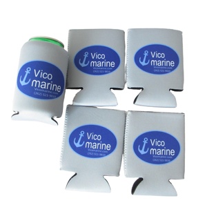 4mm Thick Custom Digital Print Sublimation <b>Collapsible</b> Neoprene Tube Soda Can Cooler with Custom logo Coozies - Product Image 5