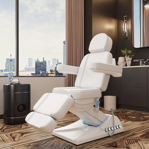 Tempat Tidur Pijat Elektrik Modern Model Baru Lipat Dapat Disesuaikan Kursi Pijat Spa untuk Salon Kecantikan Meja Pijat Modern - Product Image 6