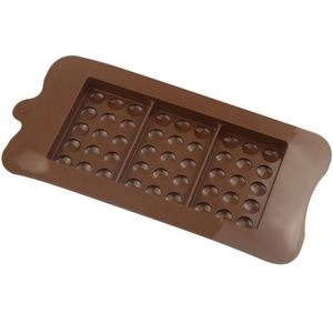 Moule en silicone pour pâtisserie, 3 cavités carrées et rondes, échantillon gratuit d'usine, fabrication artisanale DIY, chocolat, OEM/ODM - Product Image 3