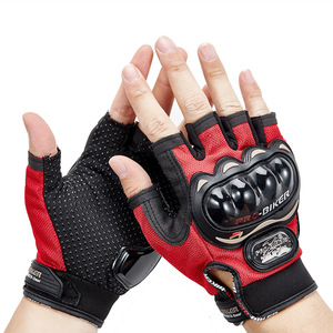 Gants de cyclisme à moto sans doigts, accessoires pour cyclisme à l'extérieur, pour sports de puissance, unisexe (4 tailles et <span class=keywords><strong>3</strong></span> couleurs), Offre Spéciale - Product Image 3