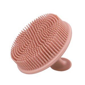 Bath Shower Wash Clean Bath <b>Scrub</b> Silicone Body <b>Brush</b> Bath Exfoliating Back <b>Brush</b> - Product Image 4