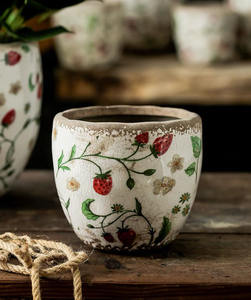 <span class=keywords><strong>Pot</strong></span> <span class=keywords><strong>de</strong></span> fleurs en céramique rétro, décorations pour la maison, rose française, pots <span class=keywords><strong>de</strong></span> fleurs créatifs <span class=keywords><strong>de</strong></span> style pastoral, pots <span class=keywords><strong>de</strong></span> jardin et jardinières <span class=keywords><strong>de</strong></span> grande taille pour l'extérieur - Product Image 3