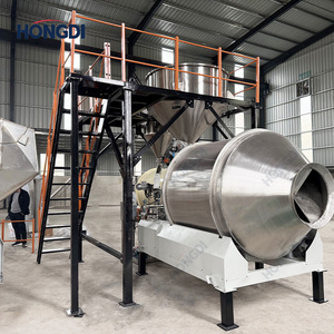 Línea de Producción Automática de Líquidos, Tanque de Reacción de Acero Inoxidable, Mezclador con Bomba y Motor, Tanque de Mezcla para Bebidas, Salsas, Productos Lácteos - Product Image 6