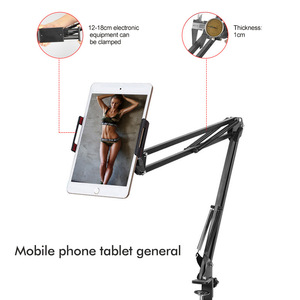 Soporte giratorio Flexible para brazo/cuello, cama Lazy de escritorio, soporte de montaje para tableta, soporte para teléfono móvil para escritorio, 360 - Product Image 1