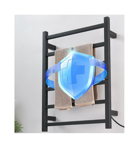 Porte-serviettes chauffant intelligent, <span class=keywords><strong>radiateur</strong></span> électrique pour serviettes, chauffe-serviettes avec Wifi pour salle de bain - Product Image 6