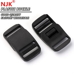 Venta al por mayor 20mm de liberación plana hebilla de plástico de buena calidad <span class=keywords><strong>Collar</strong></span> de perro 19mm 20mm hebillas de liberación corta - Product Image 1