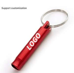 Silbatos de Supervivencia para Senderismo y Actividades al Aire Libre, Silbatos Redondos Pequeños de Aleación de Aluminio, Venta al Por Mayor - Product Image 1