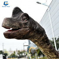 NL-B113 Animatronique Tête Dinosaur Animatronic Western Dragon Thème Parc Pour Vendre