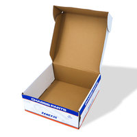 Boîtes d'emballage d'expédition en carton ondulé kraft pour pièces automobiles avec logo imprimé personnalisé