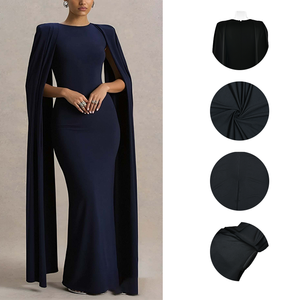 Robe de <span class=keywords><strong>soirée</strong></span> <span class=keywords><strong>longue</strong></span> sexy à manches cape pour femme, élégante, col rond, fendue, pour <span class=keywords><strong>soirée</strong></span> et bal, haute qualité, directement de l'usine - Product Image 2
