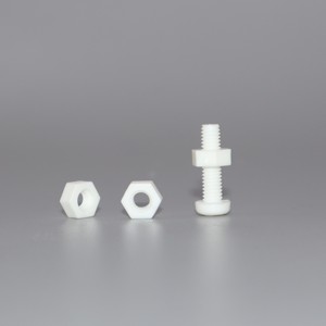 Écrou hexagonal isolé en nylon PA66 blanc de haute qualité 94V0, ignifuge et anticorrosion, pour applications industrielles - Product Image 6