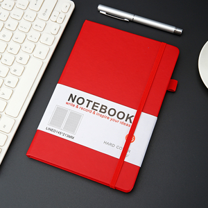 Carnet de notes A5 personnalisé avec logo, couverture rigide en PU, sangle imprimée, 100 feuilles, cadeau d'affaires, vente chaude en Asie - Product Image 6