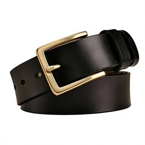 Ceinture en cuir de vachette antique pour homme BS INTERNATIONAL NA232, motif floral imprimé par transfert thermique, imperméable et écologique - Product Image 3