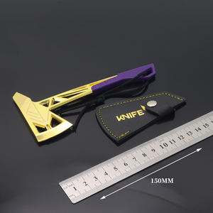 2025 Popular Japón <span class=keywords><strong>Valorant</strong></span> juego Cosplay Metal batalla hacha arma modelo juguete niños Metal bolsillo hacha juguete regalo para cumpleaños - Product Image 3