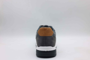 <strong>Custom</strong> Men's Logo Shoes-Walking/Running Style Breathable Mesh Upper Slip-On Closure Lightweight Design Checkered Pattern Shoe - Product Image 3