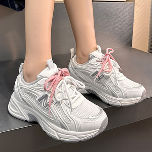 ZX0802 Baskets de course décontractées en maille pour <span class=keywords><strong>femme</strong></span> Baskets de course respirantes à semelle épaisse - Product Image 4