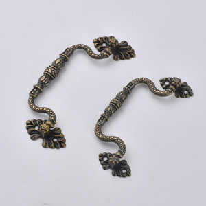 European Style Zinc Alloy Cabinet Handle Antique Bronze Bar Shape Durable Furniture Hardware for Drawer Door <b>Cupboard</b> - Product Image 4