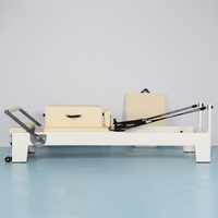 Machine de Pilates Reformer Professionnelle en Bois 2026 |   Équipement de Pilates Oak Maple Studio pour la maison et la salle de sport