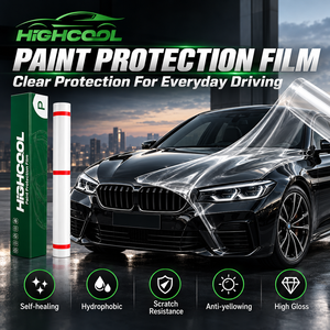 Película Protectora de Pintura Transparente de TPU de Alto Brillo, Autoadhesiva, para Protección de la Pintura de la Carrocería de Automóviles - Product Image 1