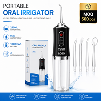 Irrigador Bucal Económico al por Mayor, Equipo Eléctrico Impermeable IPX7 para Limpieza Dental, Hilo Dental de Agua para el Hogar y Viajes