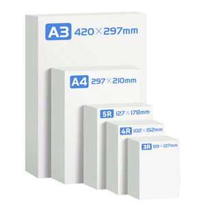 3r 4r <span class=keywords><strong>5r</strong></span> 260gsm 180gsm parlak Rc fotoğraf kağıdı eko A4 A3 A2 3x4 yüksek parlak fotoğraf kağıdı - Product Image 1