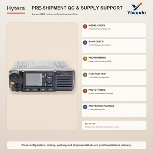 Radio Móvil Bidireccional Hytera MD780 VHF 136-174MHz o UHF 400-470MHz 1024 Canales IP54 para Comunicación en Vehículos Comerciales - Product Image 6