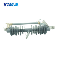 YIKA 100A Fusible de coupure haute tension 33KV en composite cuivre-métal, haute capacité de coupure, norme IEC282, 1 pôle, à action rapide
